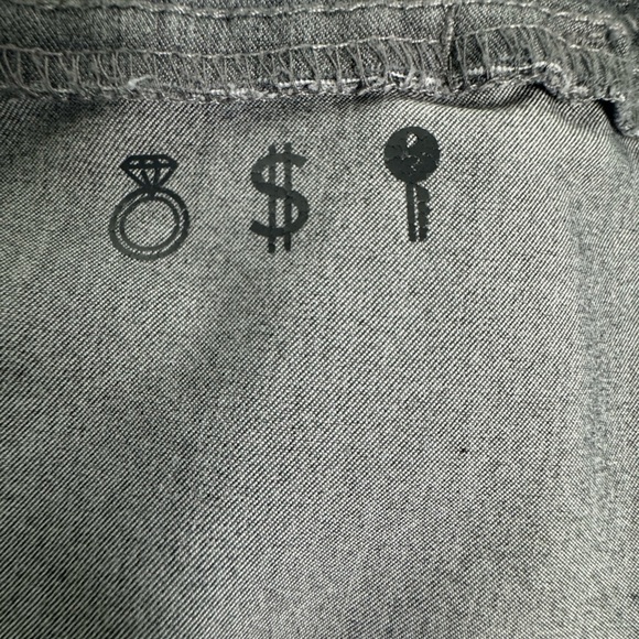 Figs Yola Women's Gray High Waisted Scrub Work Pants in Graphite Size Small - Picture 8 of 8